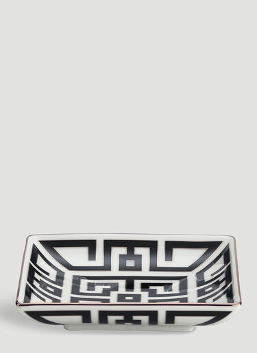 Ginori 1735 Labirinto Squared Tray Black wps0644473