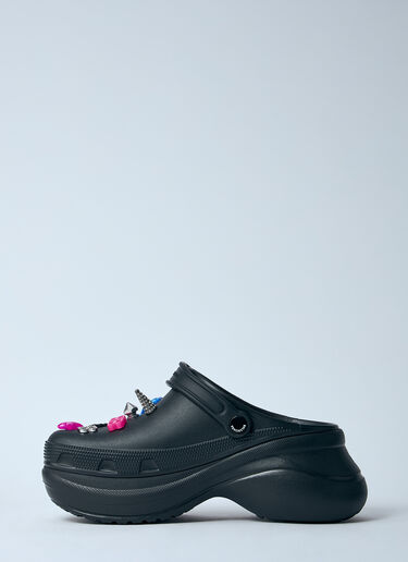Balenciaga Crocs™ Platform Mules Black bal0259019