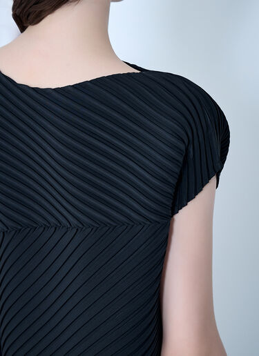 Issey Miyake Solid Volume Shirt Black ism0264005