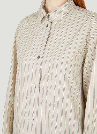 Studio Nicholson Wirth Striped Shirt White stn0247025
