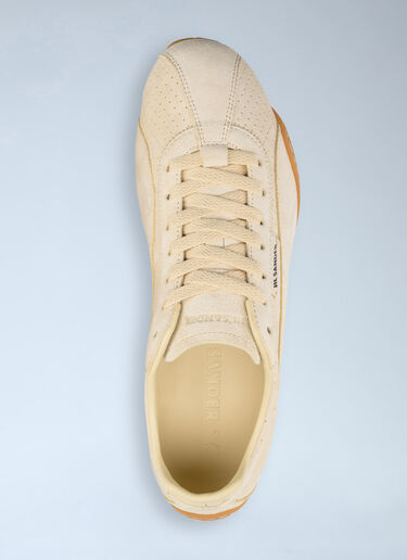 Puma x Jil Sander K-Street Suede Sneakers Beige pjs0364002