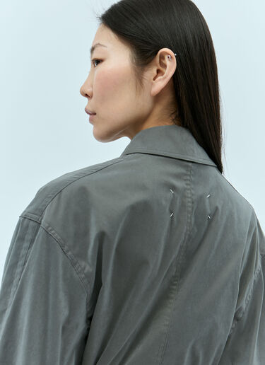 Maison Margiela Unfinished 多口袋风衣 灰色 mla0255002