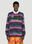 Saint Laurent Stripe Print Rugby Shirt White sla0151004