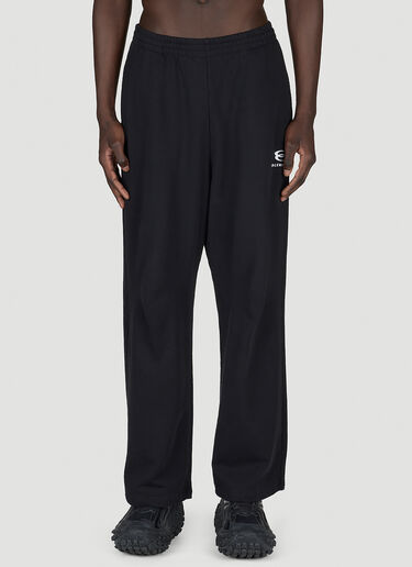 Balenciaga Baggy Logo Print Sweatpants Black bal0154024