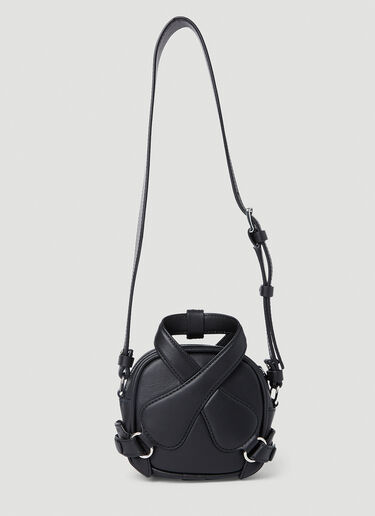 Courrèges Mini Loop X Shoulder Bag Black cou0251047