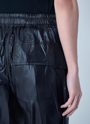 Rick Owens DRKSHDW Creatch Wide Cargo Drawstring Pants Black drk0164005