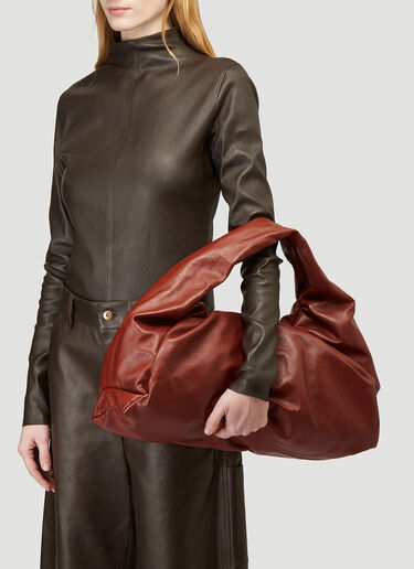 Bottega Veneta The Shoulder Pouch Bag Red bov0239031