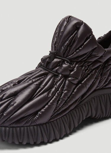 Miu Miu Quilted Sneakers Black miu0246016