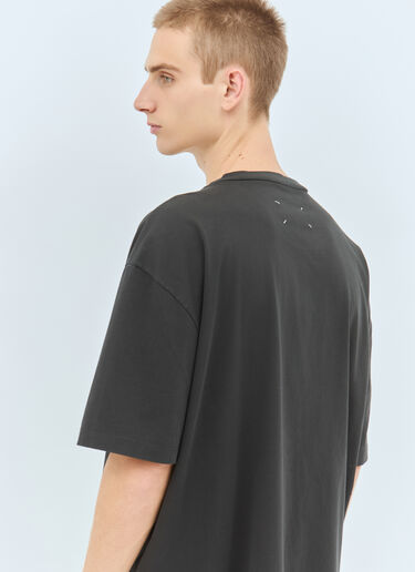 Maison Margiela Embroidered Logo T-Shirt Black mla0158003