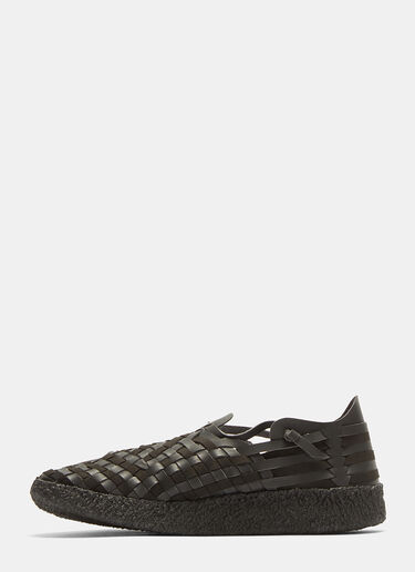 MALIBU SANDALS Weaved Shoes Black mlb0132005