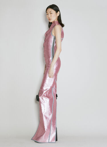 Rick Owens Athena Sequin Dress Pink ric0254005