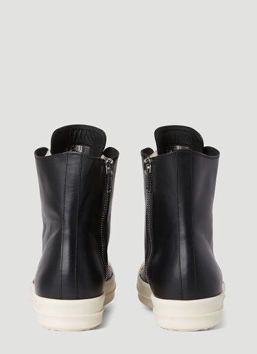 Rick Owens High Top Sneakers Black ric0152013