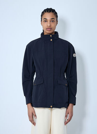 Moncler Nades ショートパーカージャケット ブラック mon0260004