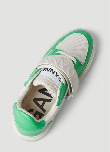 Sporty Cupsole Sneakers GANNI Sporty Cupsole Sneakers White gan0251032