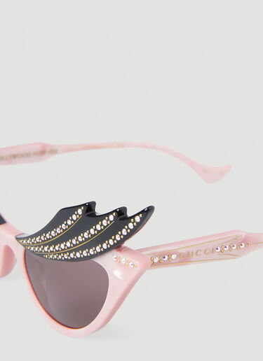 Gucci Hollywood Forever Cat Eye Sunglasses Pink guc0247359