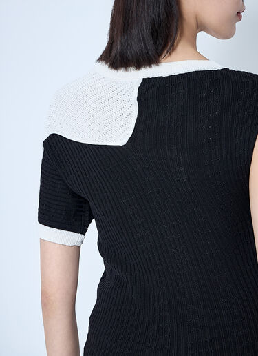 Kiko Kostadinov Nomas Knit Top Black kko0260009