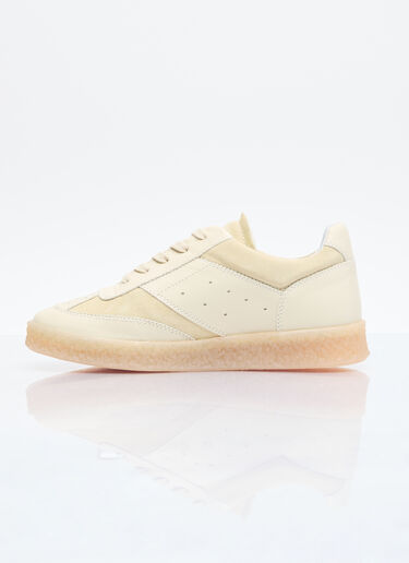 MM6 Maison Margiela 6 Court Sneakers Yellow mmm0255017