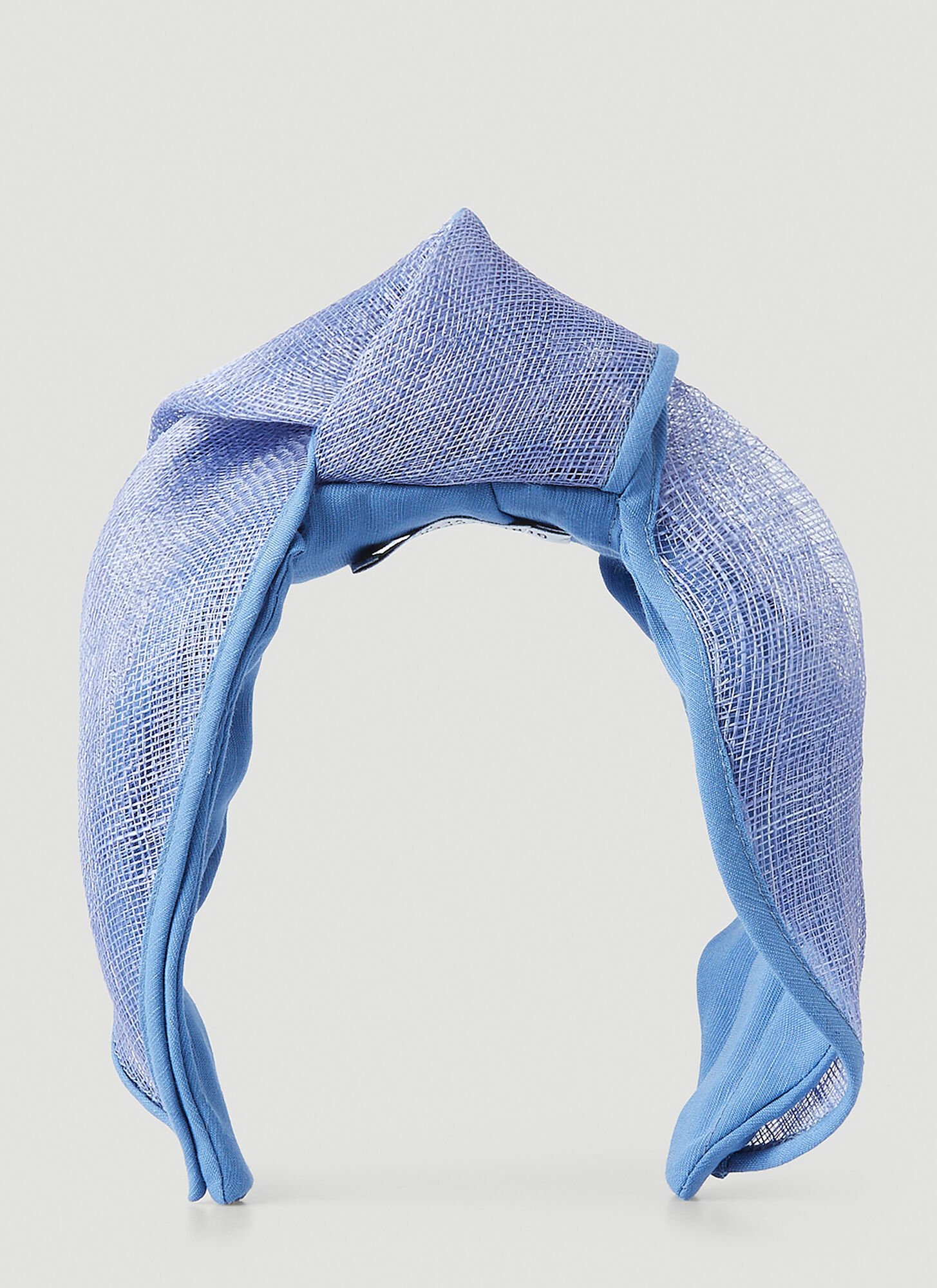 Flapper Stella Knotted Headband In Blue