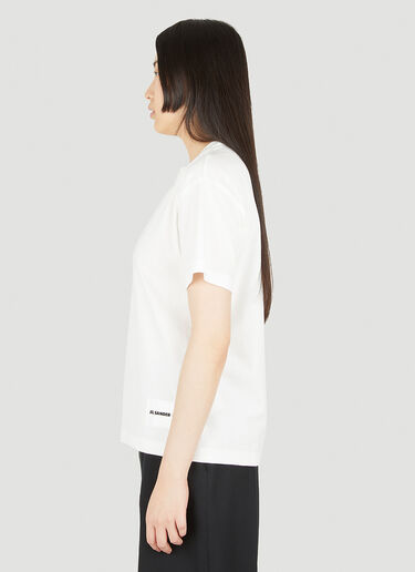 Jil Sander+ 3枚入り クラシックTシャツ ホワイト jsp0247014