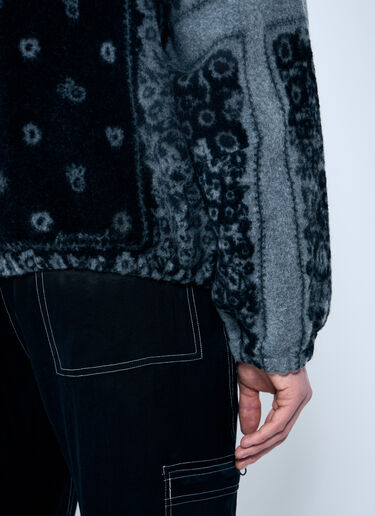 NÒMARYTHM TEXTILE Blanket 抓绒夹克 灰色 nma0158005