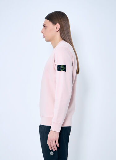 Stone Island Compass Patch Sweatshirt Pink sto0160049