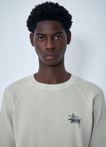 Stüssy Logo Motif Sweatshirt White sts0162010