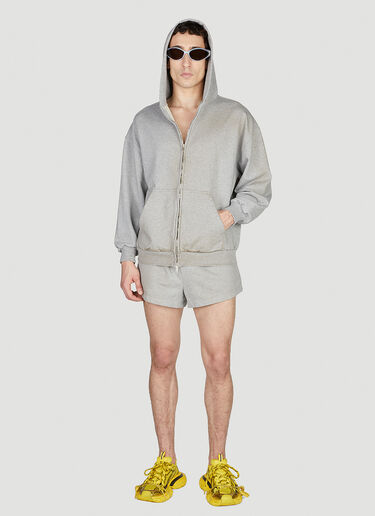 Balenciaga Running Shorts Grey bal0152050