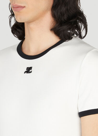 Courrèges Bumpy T 恤 白色 cou0151002