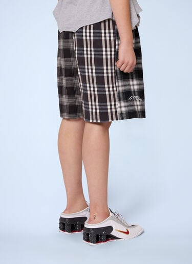 Gina Corrieri Check Shorts Grey gcr0264006