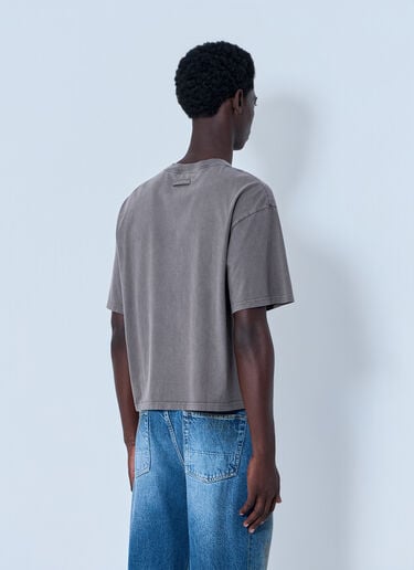 Printed Cotton Jersey T-Shirt Jean Paul Gaultier Printed Cotton Jersey T-Shirt Grey jpg0164006