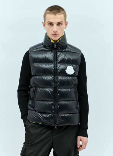 Moncler Parke Down Vest Black mon0155023