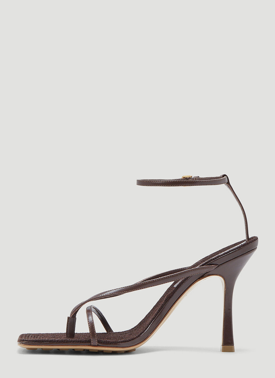 Stretch Heeled Sandals