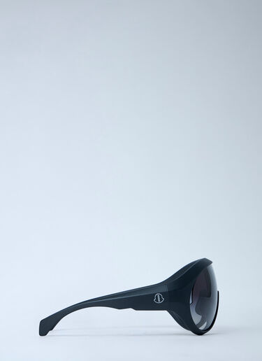 Moncler x Rick Owens Visor Shield Sunglasses Black mcs0363025