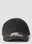 Meryll Rogge 디스트레스트 로고 베이스볼 캡 블랙 rog0250010