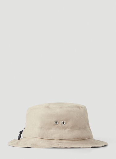 Ostrya Otis Logo Print Bucket Hat Beige ost0148024