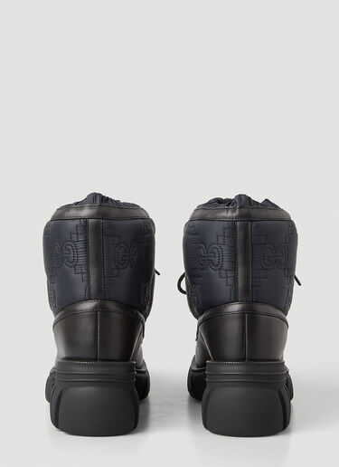 Gucci GG Ankle Snow Boots Black guc0247102