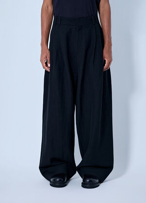 Studio Nicholson Double Pleat Volume Pants Black stn0165014