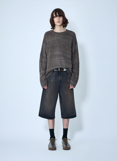 Our Legacy Popover Roundneck Sweater Brown our0164026