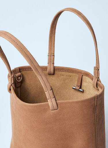 The Row Small Park Tote Bag Brown row0259017