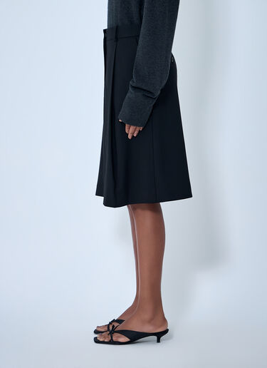TOTEME Tailored Pleated Skirt Black tot0263028