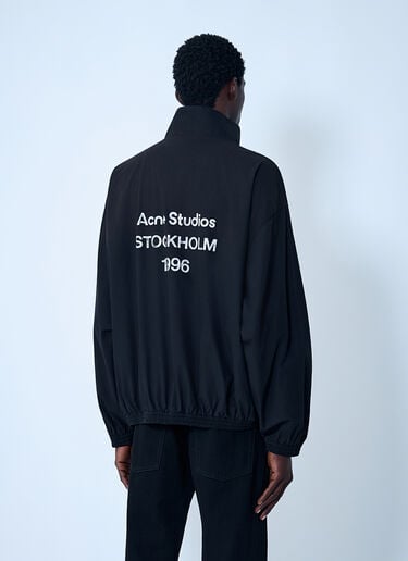 Logo Motif Jacket Acne Studios Logo Motif Jacket Black acn0162003