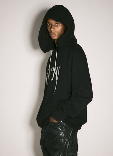 Rick Owens DRKSHDW Porterville 连帽运动衫  黑色 drk0158009