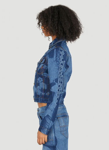 Ahluwalia Studio Eyes On You Jacket Blue ahl0250001