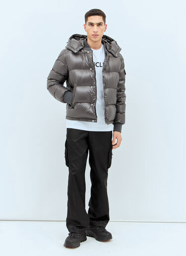 Moncler Maljasset Short Down Jacket Grey mon0157003