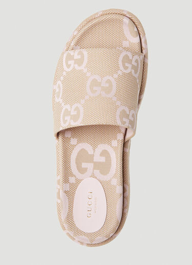 Gucci Jumbo GG Platform Sandals Pink guc0251283