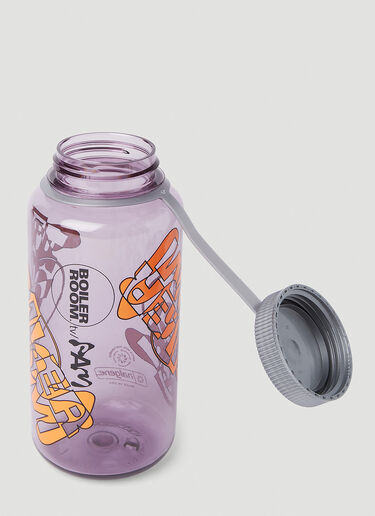 Boiler Room x P.A.M. Graphic Print Water Bottle Lilac bor0350001