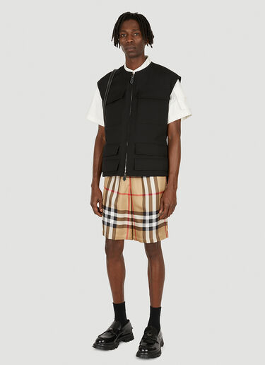 Bradeston Vintage Check Shorts Burberry Bradeston Vintage Check Shorts Beige bur0148017