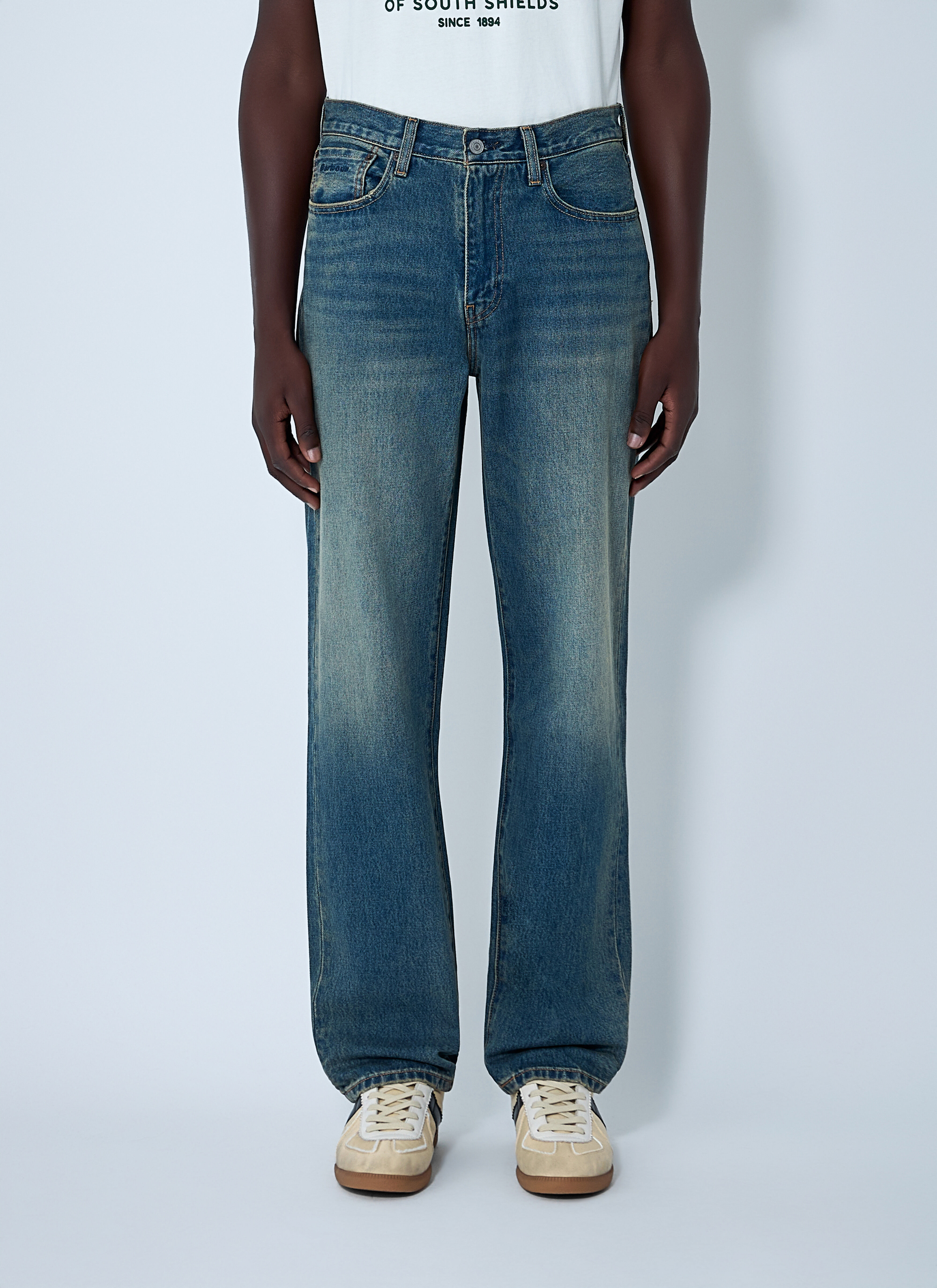 Levi's x Barbour Men's' 568 Jeans in Blue | LN-CC®