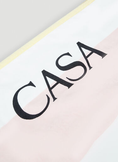 Casablanca Logo Print Towel Pink cbl0247020