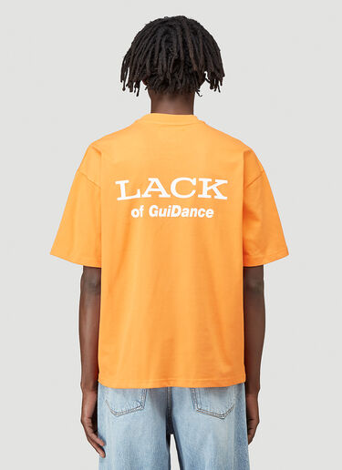 Lack of Guidance Alessandro T-Shirt Orange log0144005